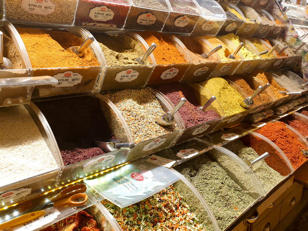 Spice bazaar in Istanbul