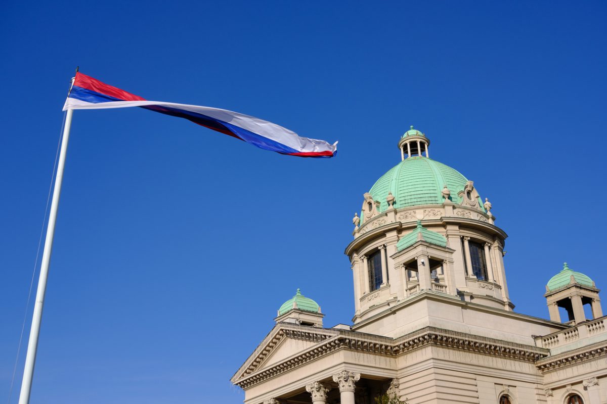 National Assembly of the Republic of Serbia, Parliament of Serbia in Belgrade, capital of Serbia