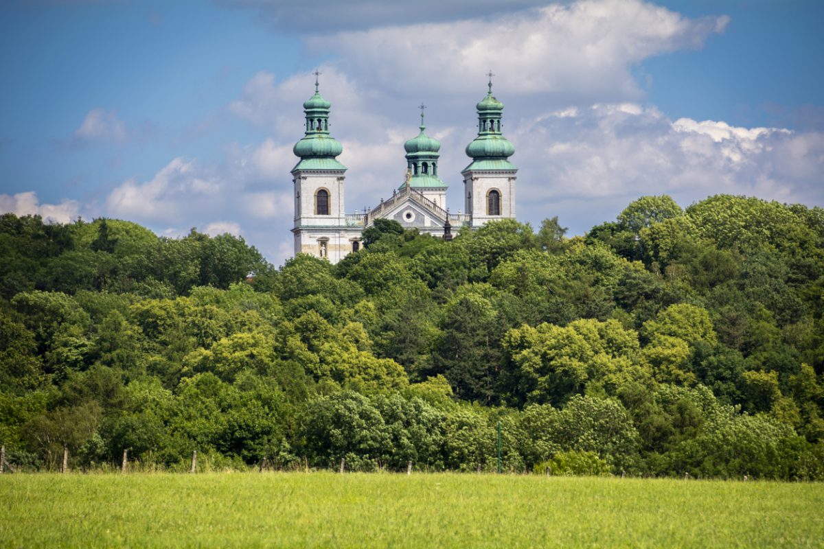 Monastery on Silver Mountain in Krakow, Poland.