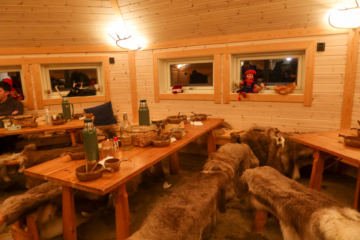 The Sami camp hut