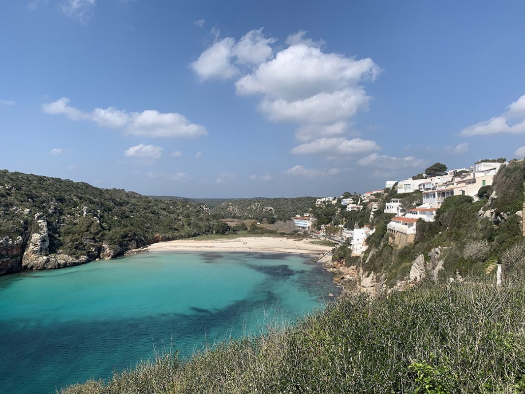 Cala en Porter beach in Menorca