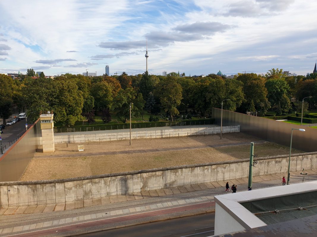 Berlin wall in Berlin. 