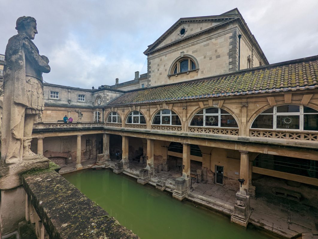 Roman Baths in Bath. 