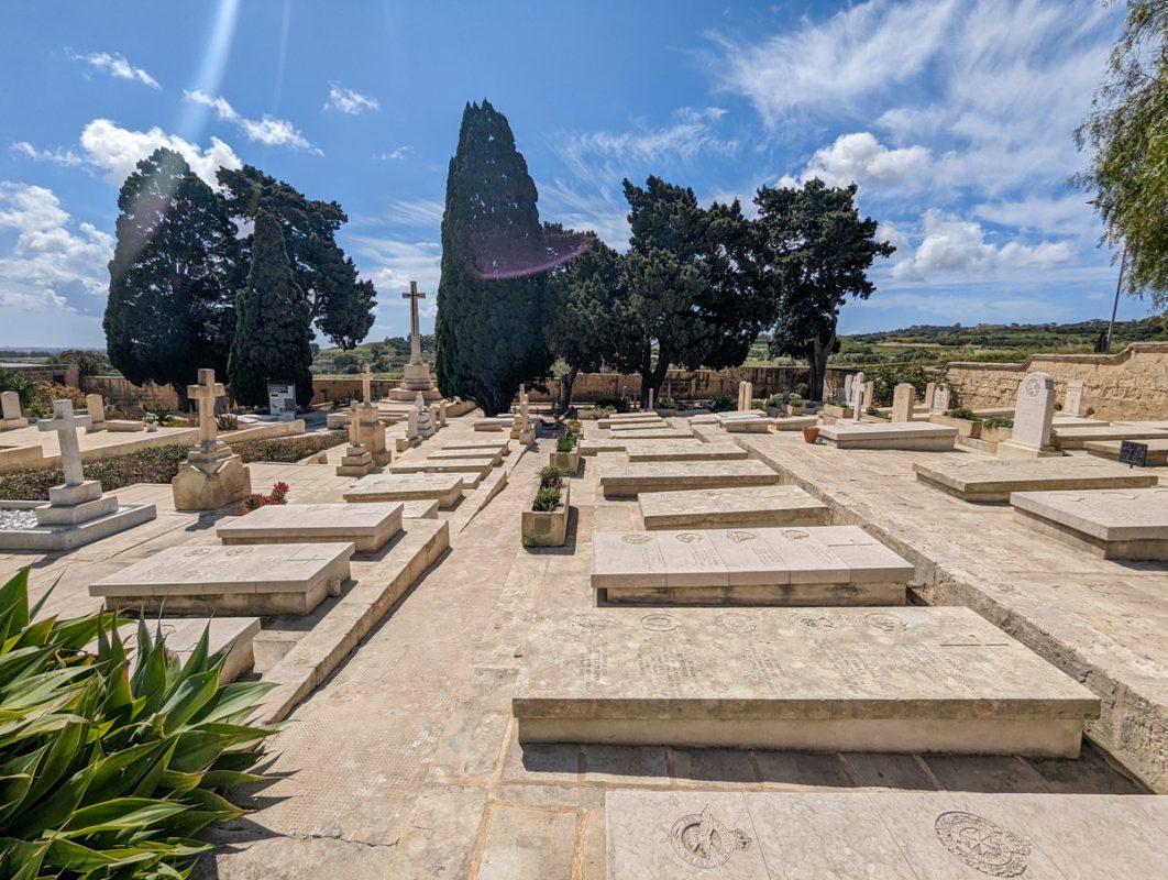 Commonwealth War Graves in Malta.