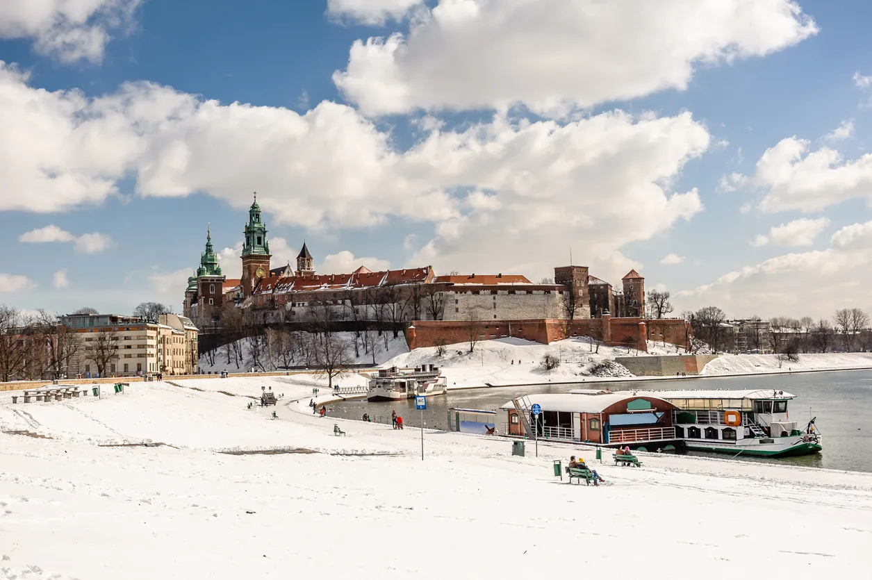 Wawel castle in Krakow, Poland