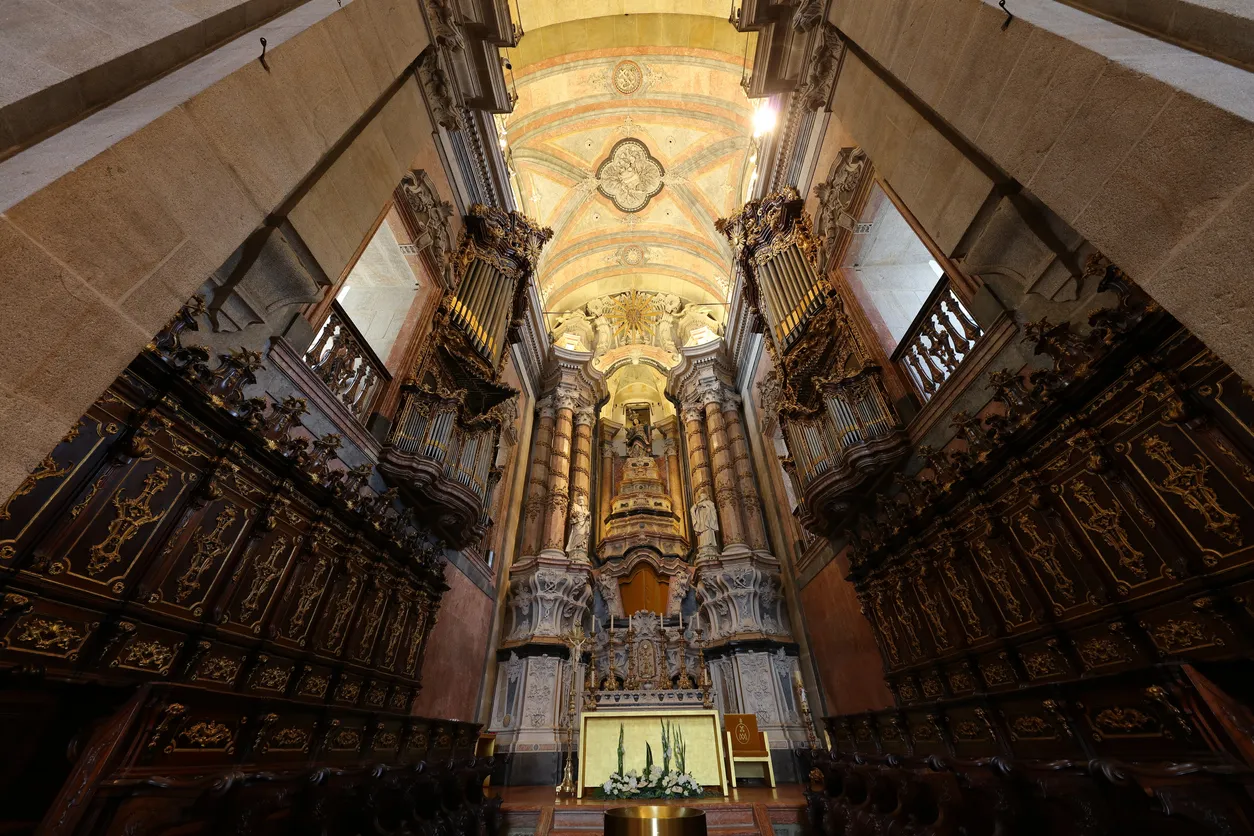 This is The Clérigos Church in Porto, Portugal.
