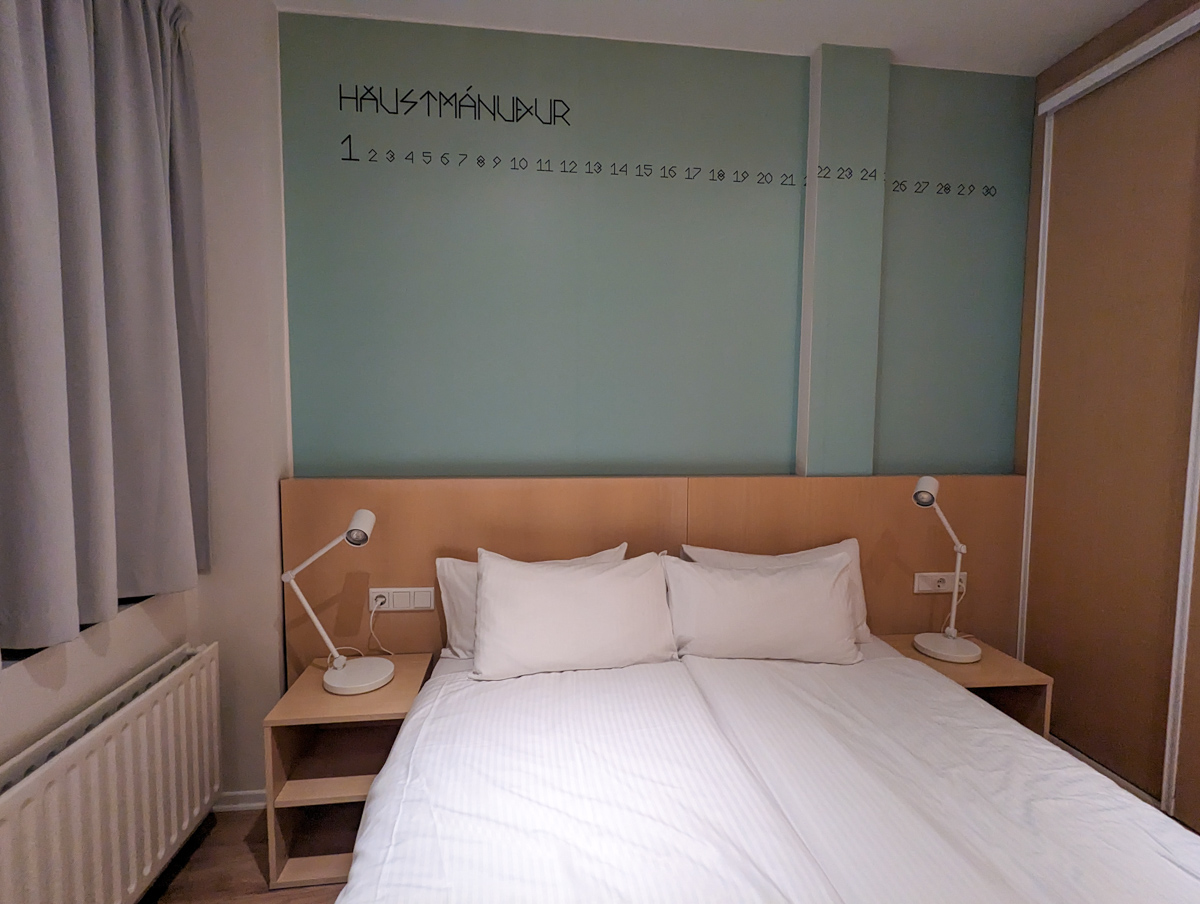 The cosy Reykjavik Lights hotel is perfect for staying in Reykjavik in January, as it