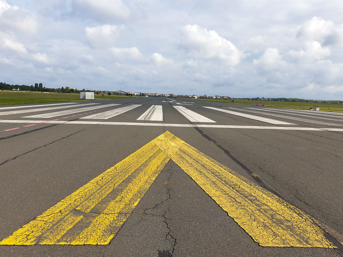 Templehof, berlin, in November.