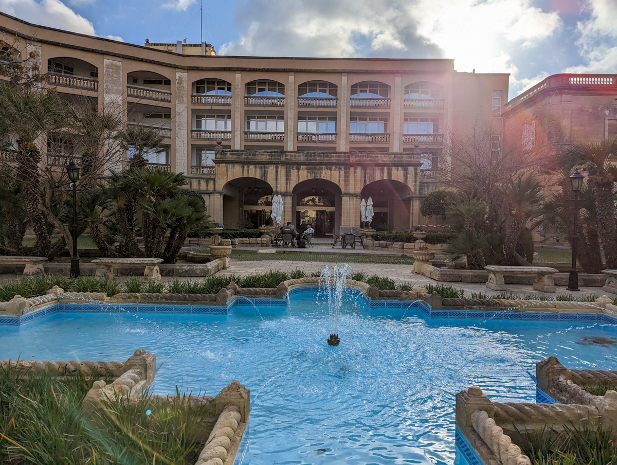 The Corinthia Hotel in Malta where you can enjoy a traditional afternoon tea.