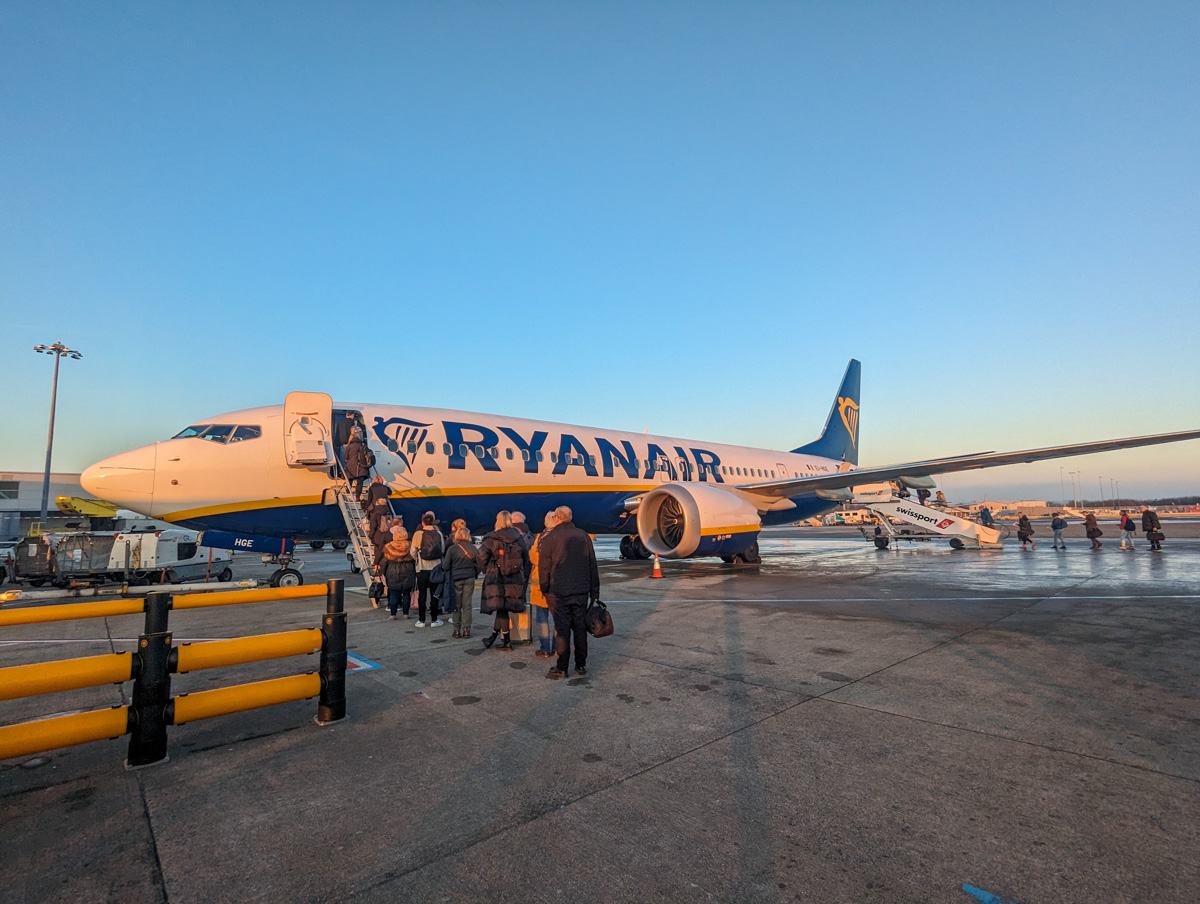 Ryanair flight
