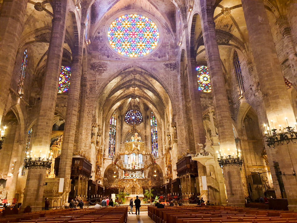 Palma Cathedral in Mallorca