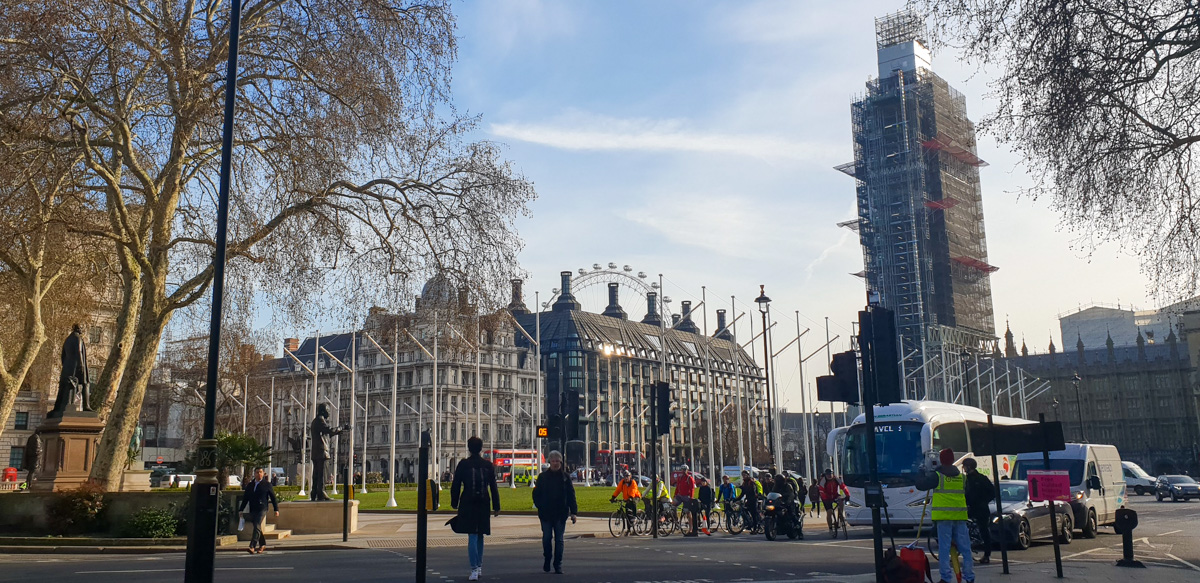 Exploring London in March