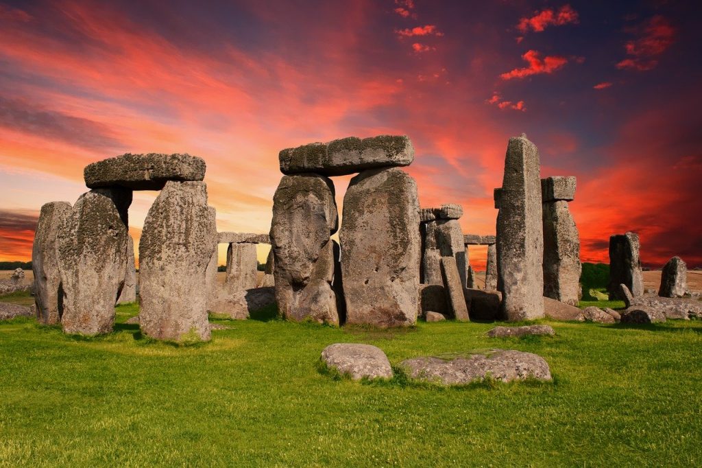 Sunset at Stonehenge