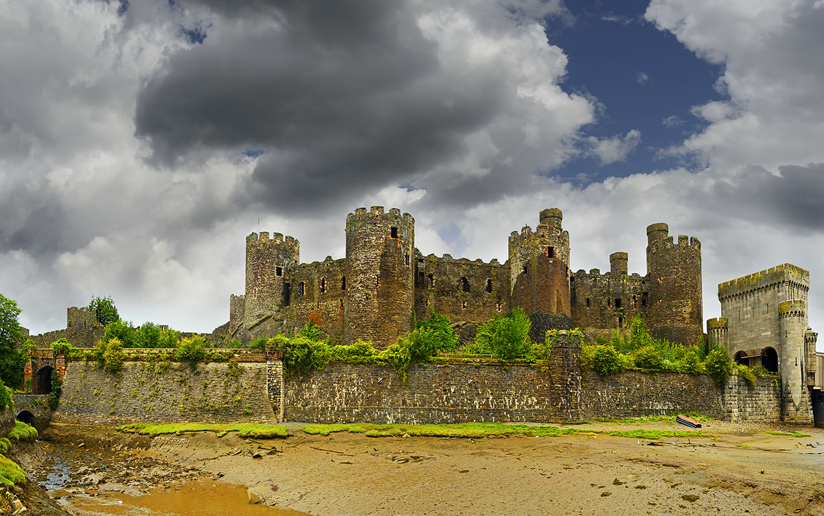 Conwy Castle in Wales
