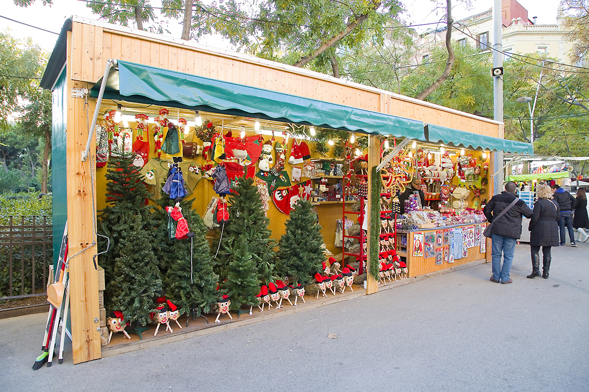 Christmas Market in Barcelona