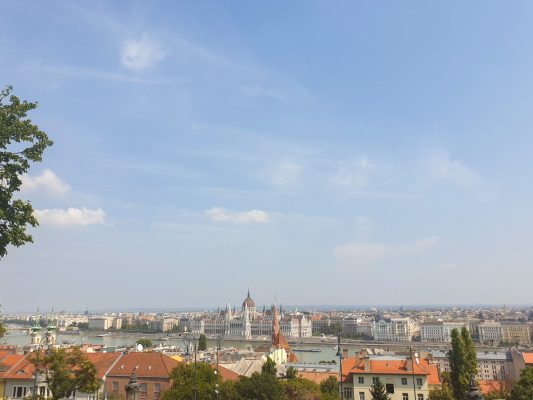 View of Budapest cityscape