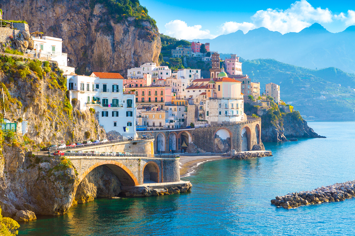 Amalfi Coast in Italy