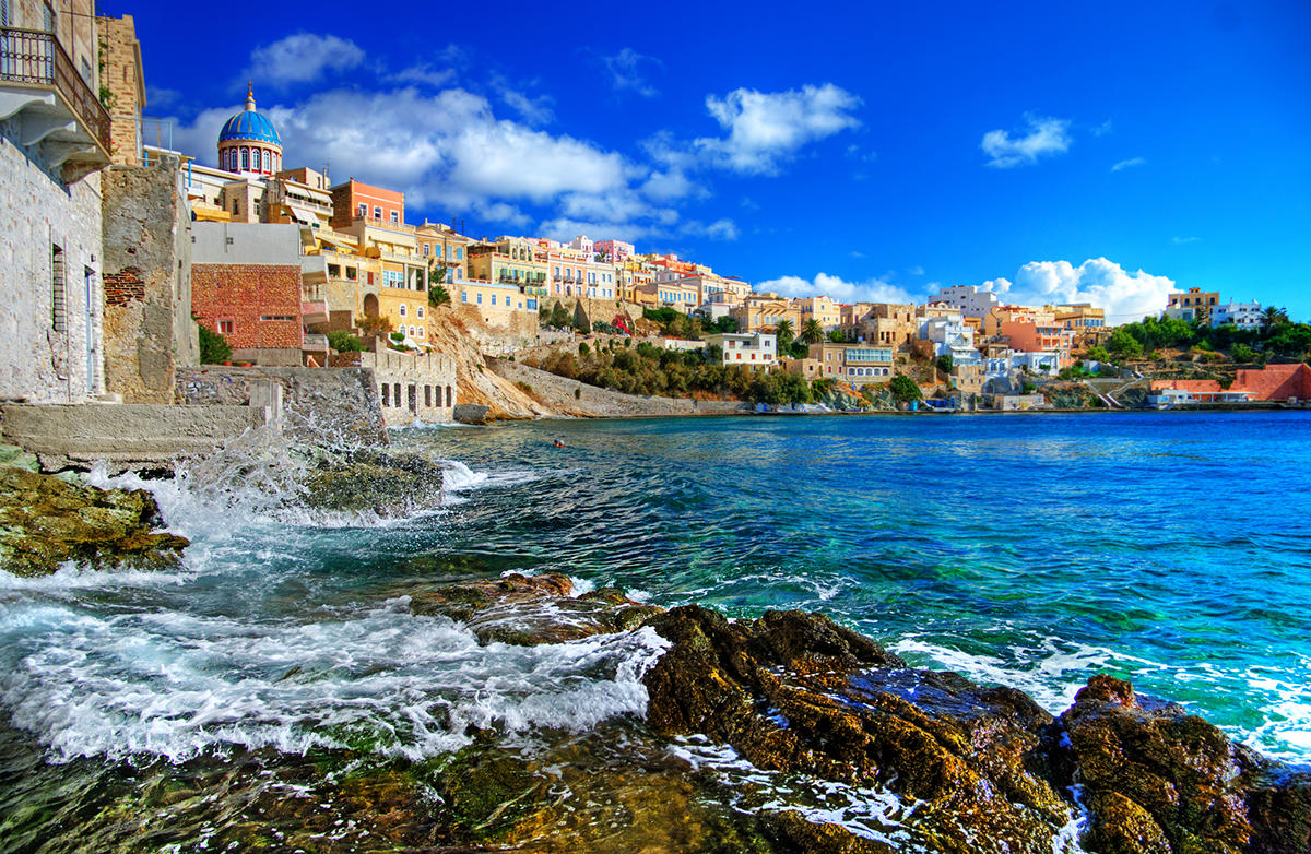 Syros in Greece